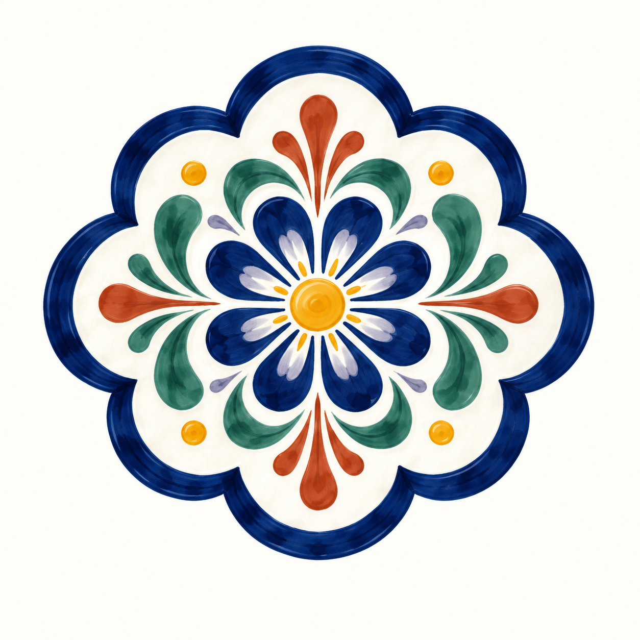 Emblema floral de Talavera Becerra