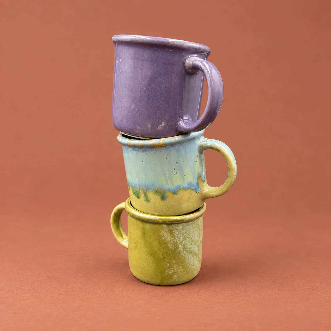 Tazas · colección de colores