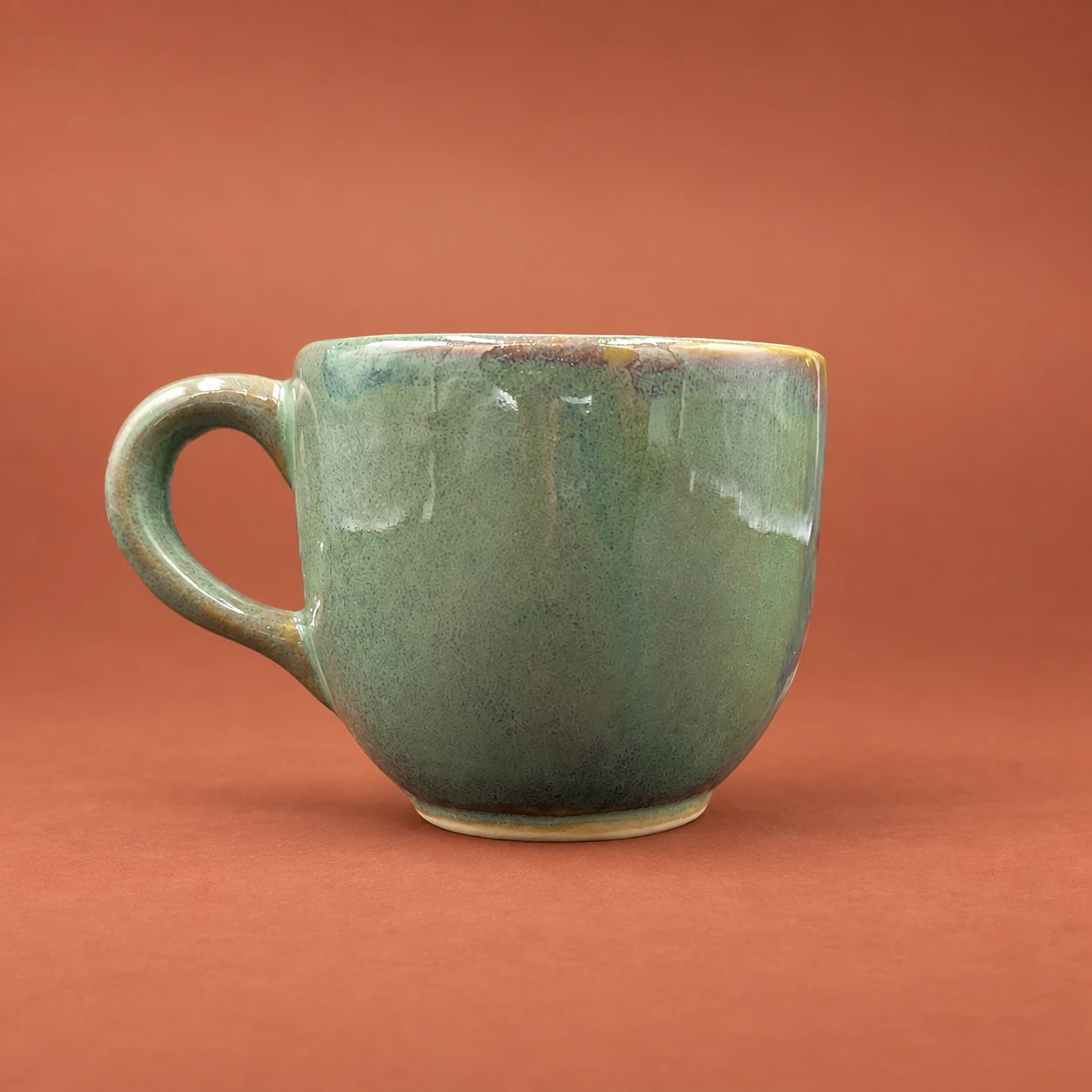 Taza redonda · verde